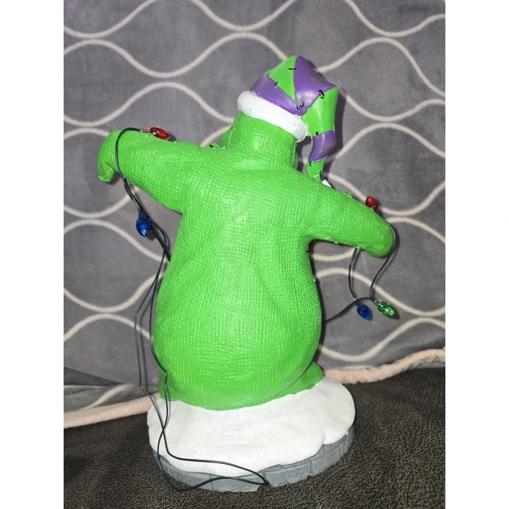 Disney The Nightmare Before Christmas Oogie Boogie‎ Light-Up Statue Holiday-NEW